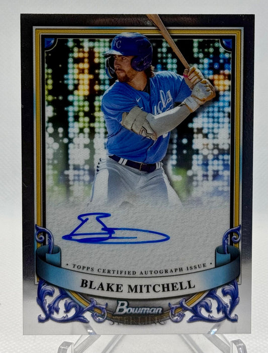 2024 Bowman Sterling - Prospect Autographs Blake Mitchell #PA-BM (AU, RC)