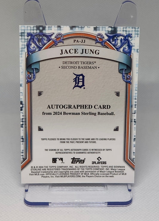 2024 Bowman Sterling - Prospect Autographs Jace Jung #PA-JJ (AU, RC)