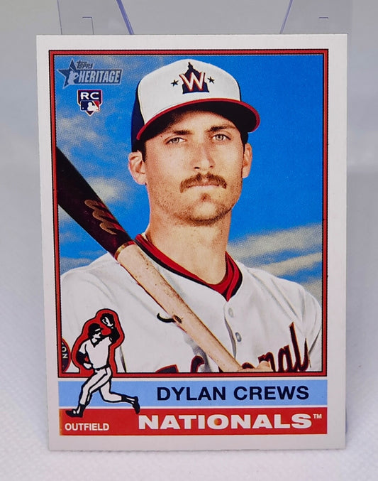 2025 Topps Heritage #247 Dylan Crews  Rookie Nationals