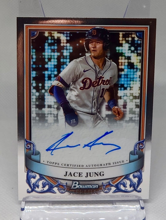 2024 Bowman Sterling - Prospect Autographs Jace Jung #PA-JJ (AU, RC)